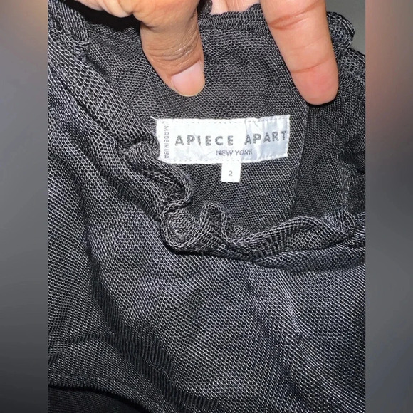 APiece Apart One Shoulder Dress size 2 - Picture 4 of 5